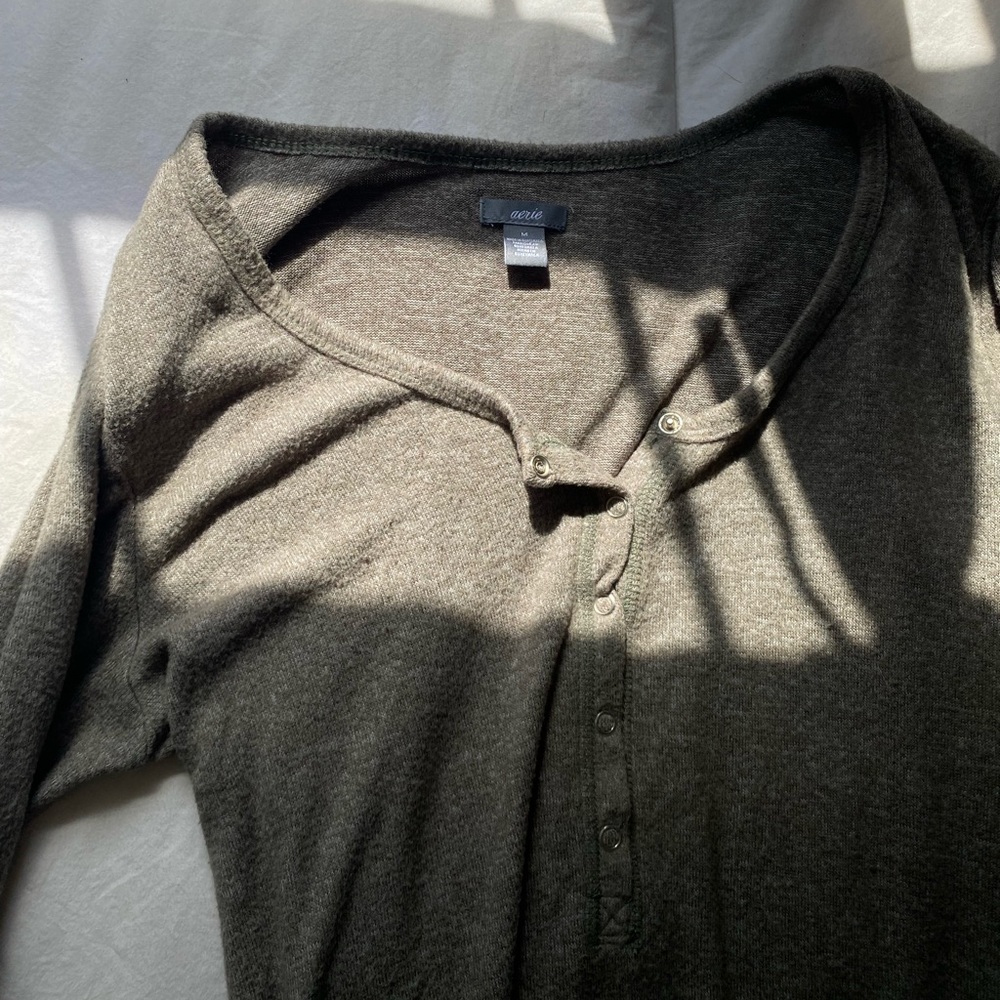 Aerie long sleeved PJ dress